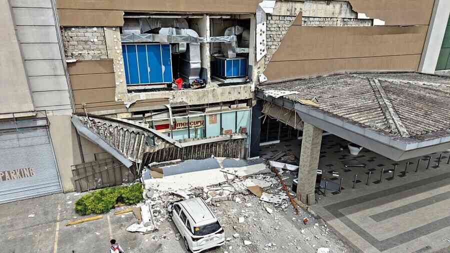 地震頻繁 菲律賓南部6.1地震暫無傷亡傳出