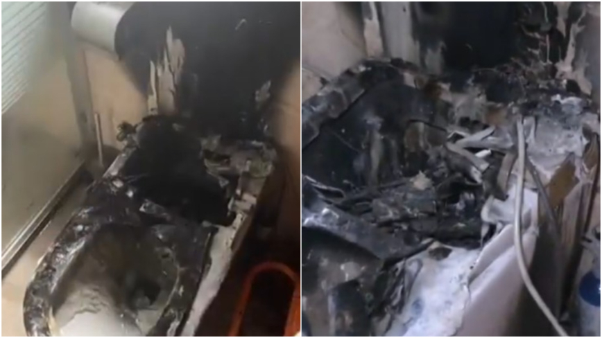 廣東女子家中智能馬桶爆炸 導致嚴重漏水
