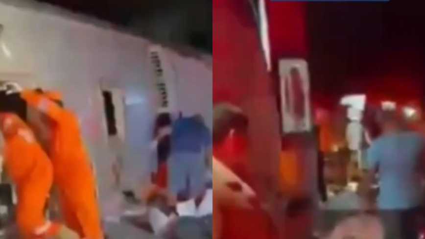 巴西重大車禍 大巴翻車已致十七死十八傷