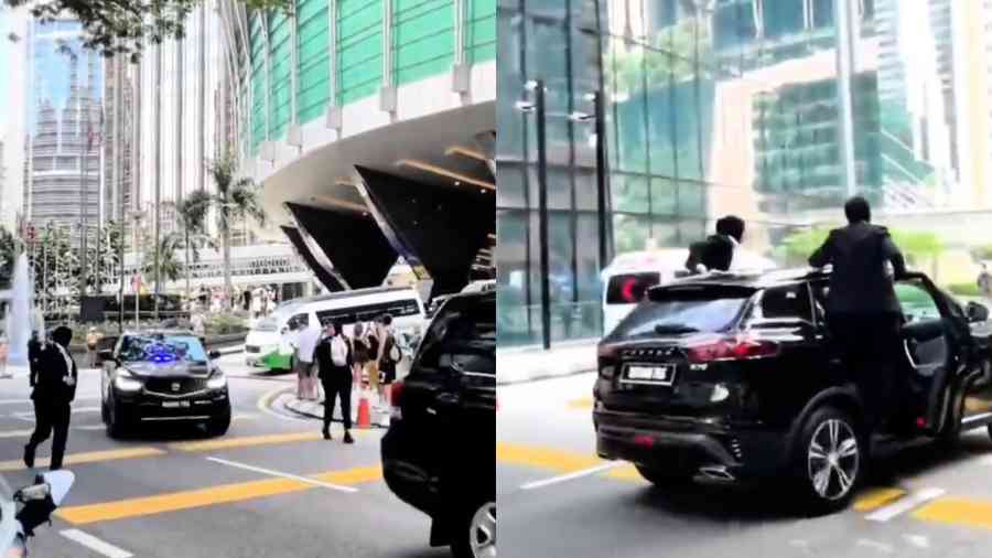 東盟峰會女保鏢名氣急升 飛身躍車影片熱傳（有片）