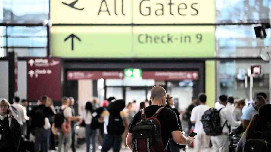 無人機再干擾 德國柏林機場暫停航班起降