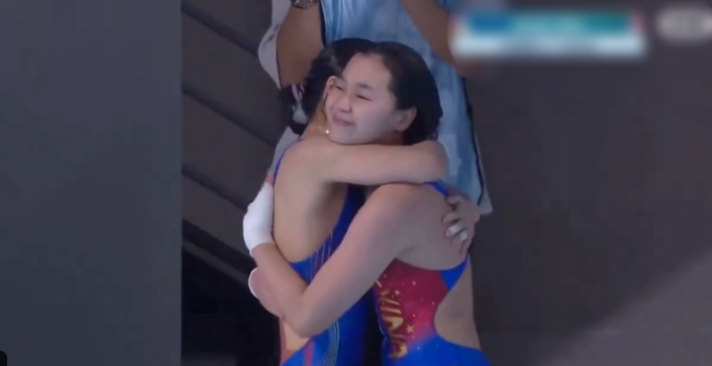 全紅嬋復出奪冠 陳芋汐一分之差錯失金牌