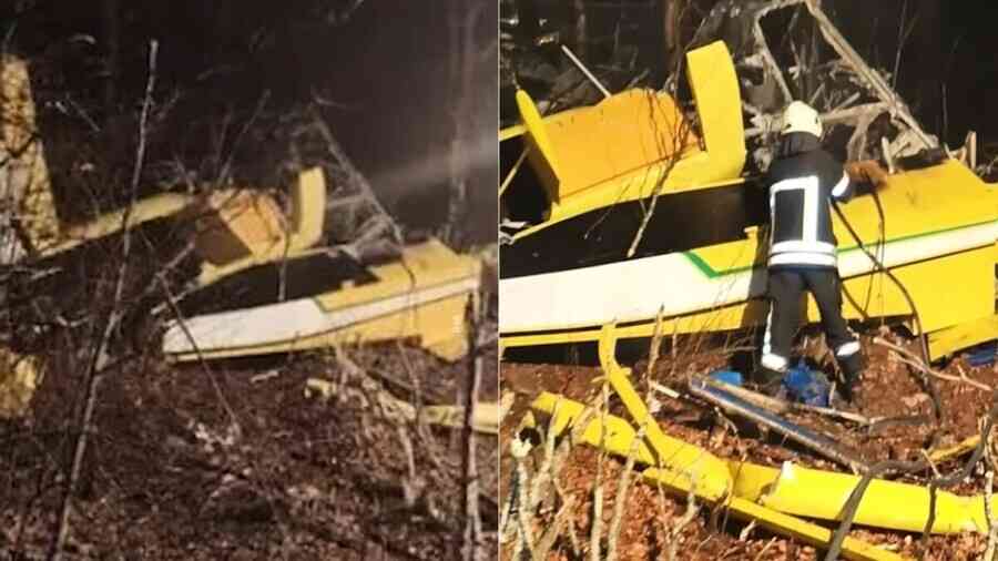 土耳其消防飛機墜毀飛行員罹難 2天前軍機才失事