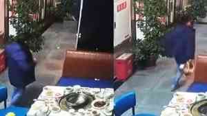 重慶男火鍋店吃「霸王餐」 連鍋也偷走