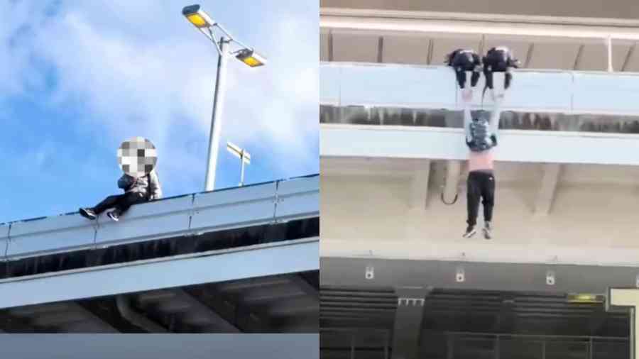 中國男遊客日本關西機場墮樓身亡（有片）