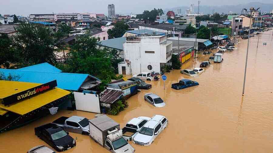 暴雨洪災重創印馬泰三國 罹難者增至129人（多圖）