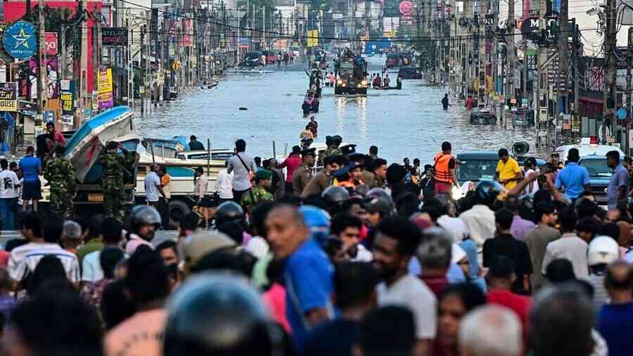 氣旋重創斯里蘭卡增至334死 南亞海嘯以來最慘重天災