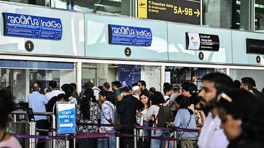 印度靛藍航空航班大亂 旅客滯留機場 估恢復正常需2個月