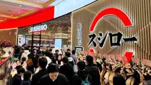 中共煽動反日受挫 壽司郎上海開店盛況空前（影片）