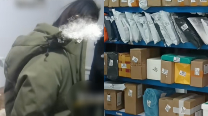 北京女子偷快遞為生 一日三餐全靠偷（影片）