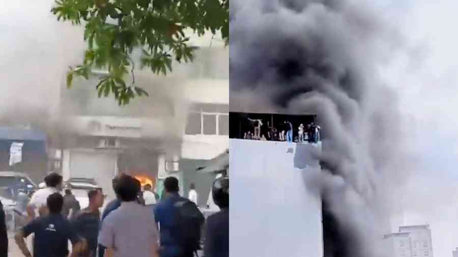 印尼首都一大樓起火 至少22人遇難（影片）