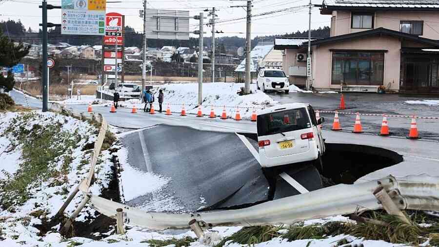 日本青森強震50人傷 地殼疑位移9厘米