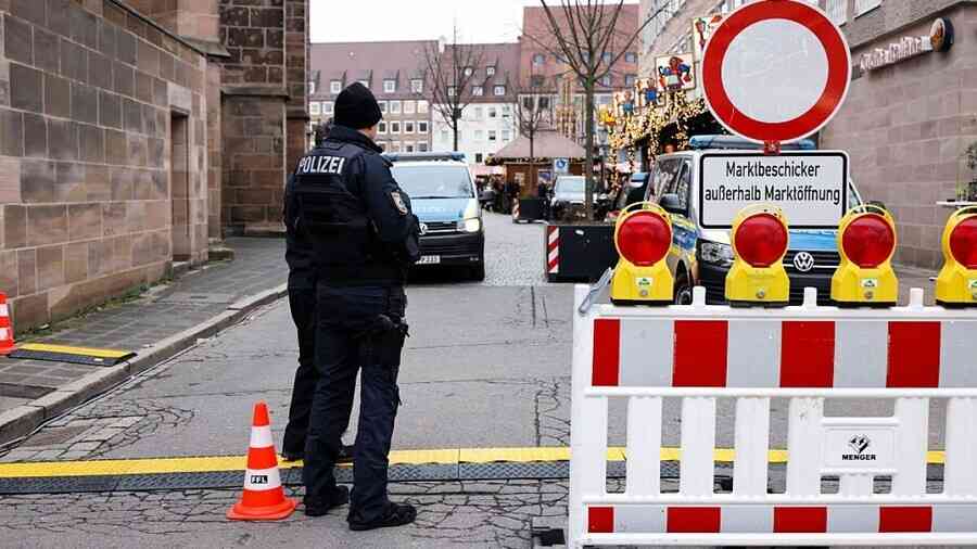 預謀攻擊聖誕市集 德警逮捕5名涉案男子