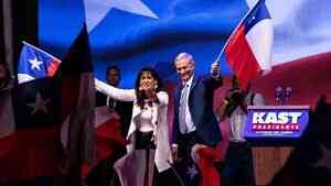 卡斯特當選智利總統 治安與反移民主張吸引選民