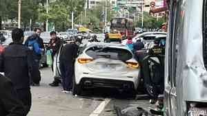 基隆毒駕奪命 男開車一路連撞十二車及攤架釀一死二傷