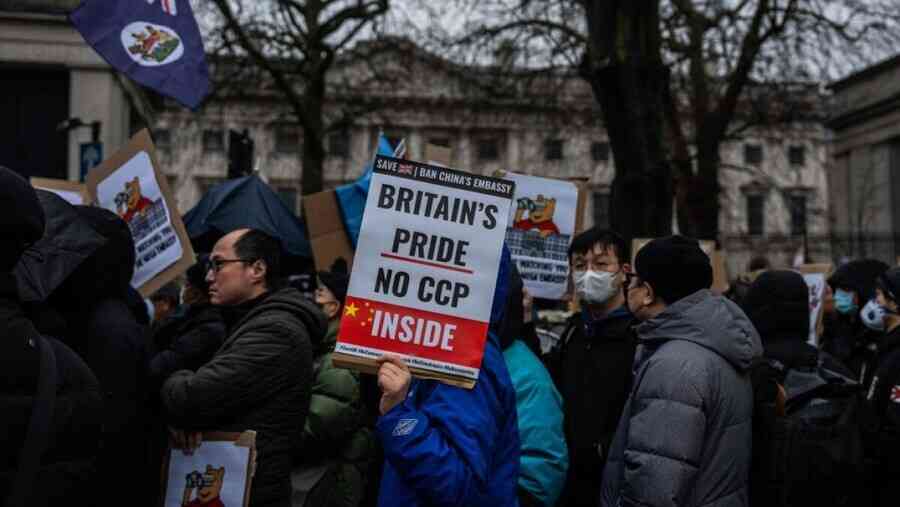 外交人員激增 使館擴建 中共倫敦布局引警惕