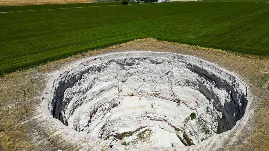 【圖輯】土耳其驚現近700個巨大天坑