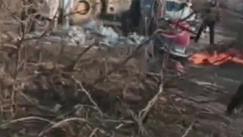 西安村民點汽油反強徵 兩人燒傷（影片）