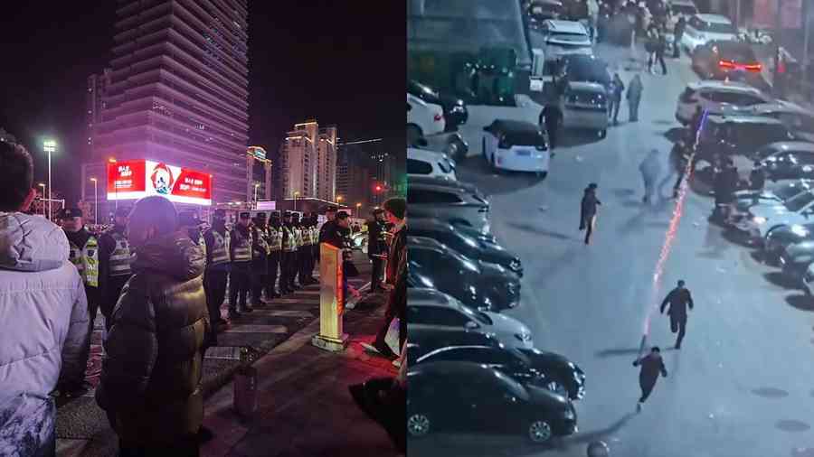 跨年夜中共如臨大敵 有人放煙花慶祝遭追捕（影片）