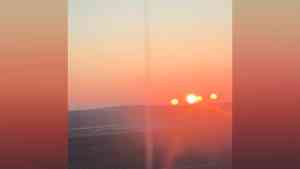 黑龍江驚現「四個太陽」天文奇觀 引熱議