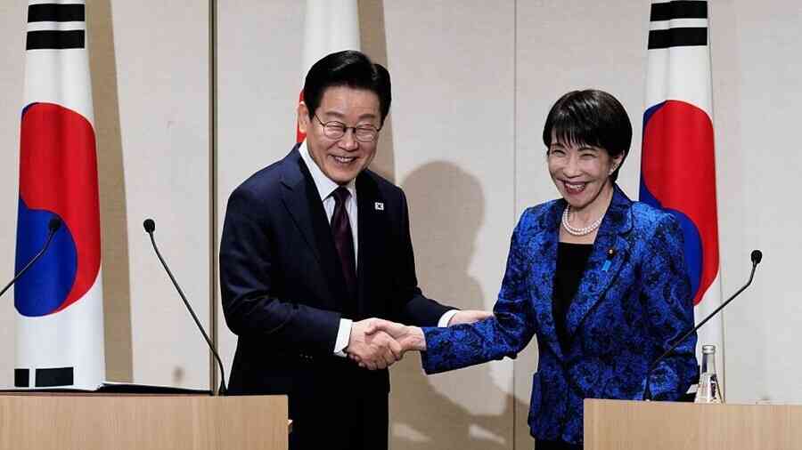 日韓兩領袖會談 日本上千警力聚奈良戒備