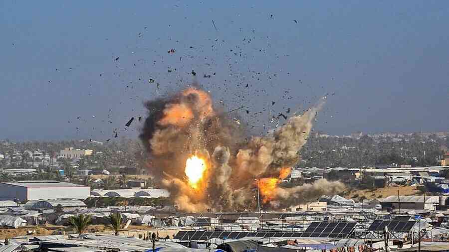 控哈馬斯違反停火協議 以色列空襲加沙釀26死