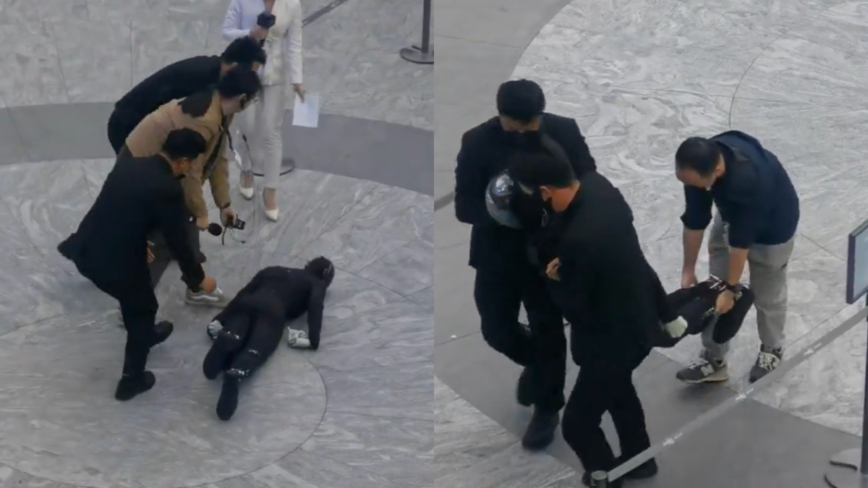 小鵬機械人深圳商場首秀翻車 影片熱傳（影片）