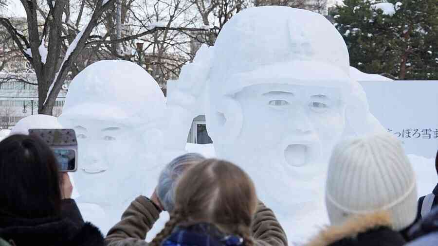 日本降雪增至38死413傷 青森積雪達180厘米