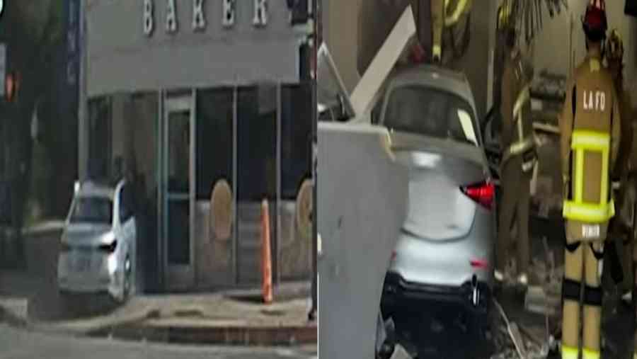 洛杉磯超市死亡車禍畫面曝光 肇事駕駛92歲女性