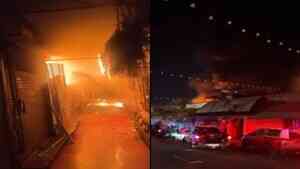 曼谷洽圖洽市集深夜突起大火 波及48間店舖