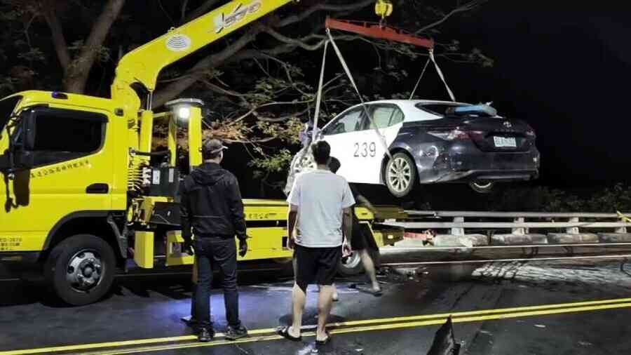 台東醉漢偷警車 警匪追逐逾30公里 失控撞車釀3傷