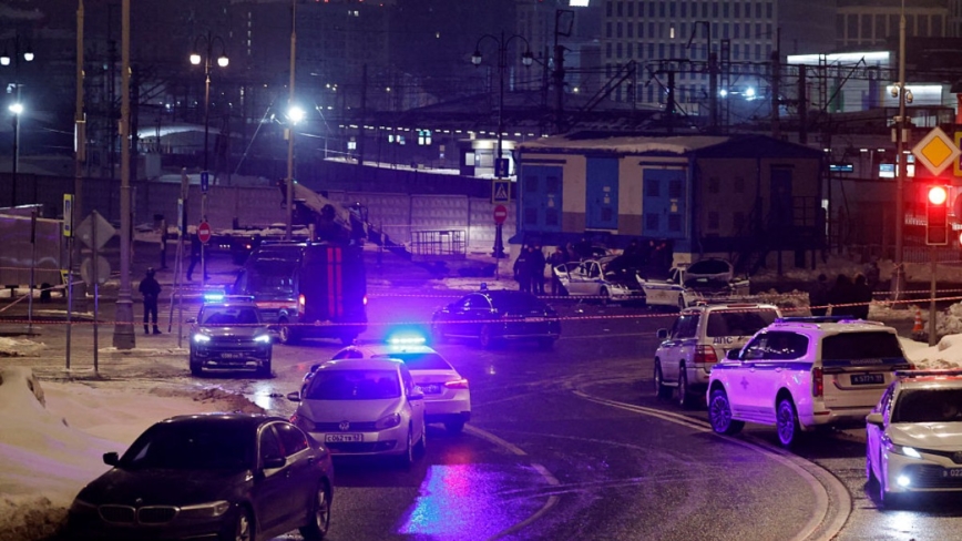 莫斯科火車站爆炸襲警 疑兇喪命另2傷