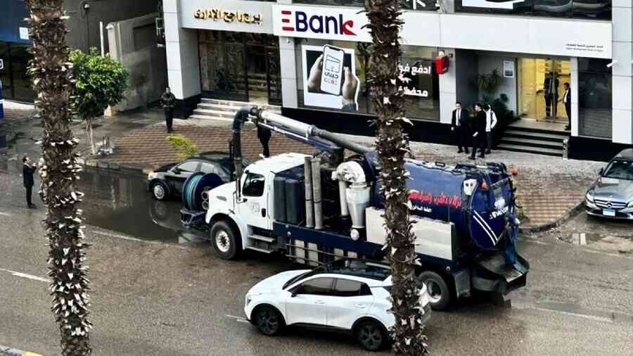 6年前惡夢重演 暴雨重創埃及 開羅嚴重積水