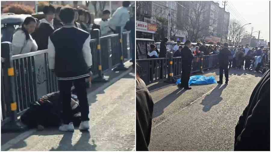 傳河南項城14歲男孩持刀殺人 只因騎車碰撞