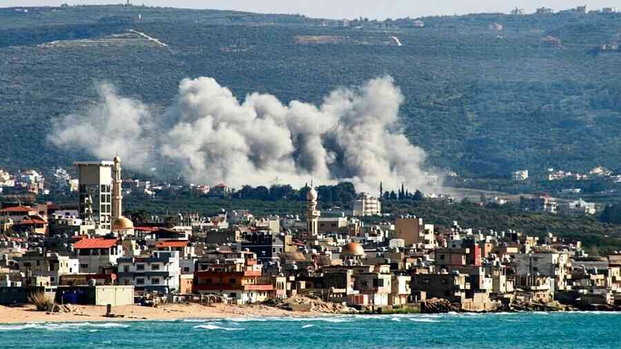 以黎談判前夕 以軍稱打擊150個真主黨目標