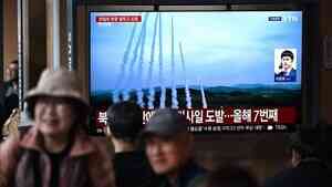 朝鮮發射多枚彈道導彈 韓國分析相關數據