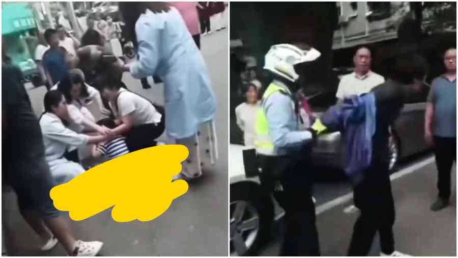 戾氣太重 傳重慶男打牌吵架刀砍對方孩子（影片）