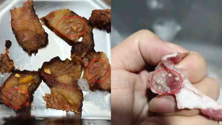 廣東食堂驚現「淋巴肉」員工曝光公司想花錢刪片（影片）