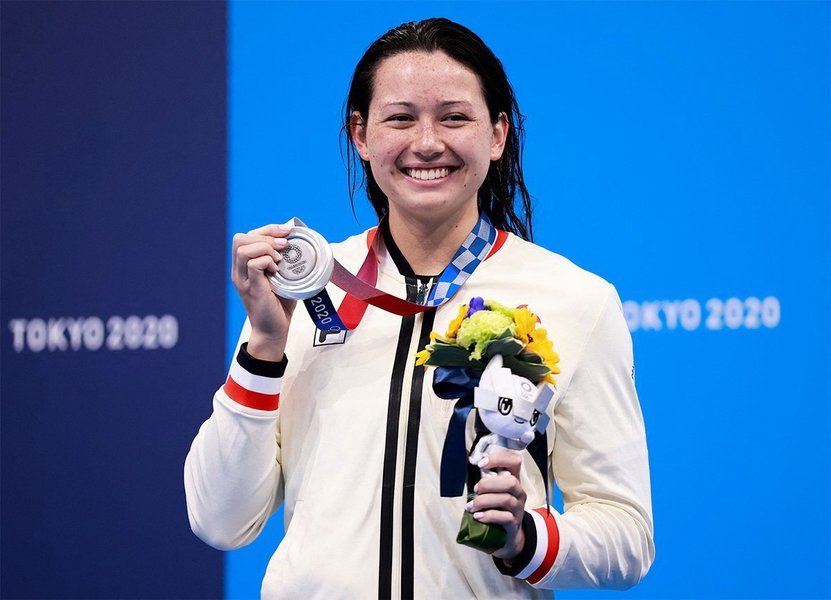 何詩蓓獲SwimSwamp網站評選為亞洲最佳女泳手