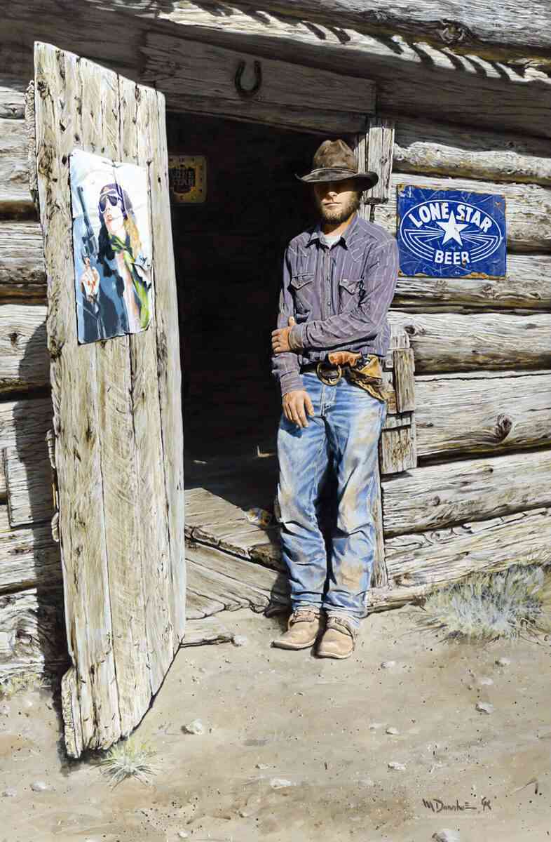 米克爾‧多納休的《孤星小子》（The Lone Star Kid）。（由米克爾‧多納休提供）