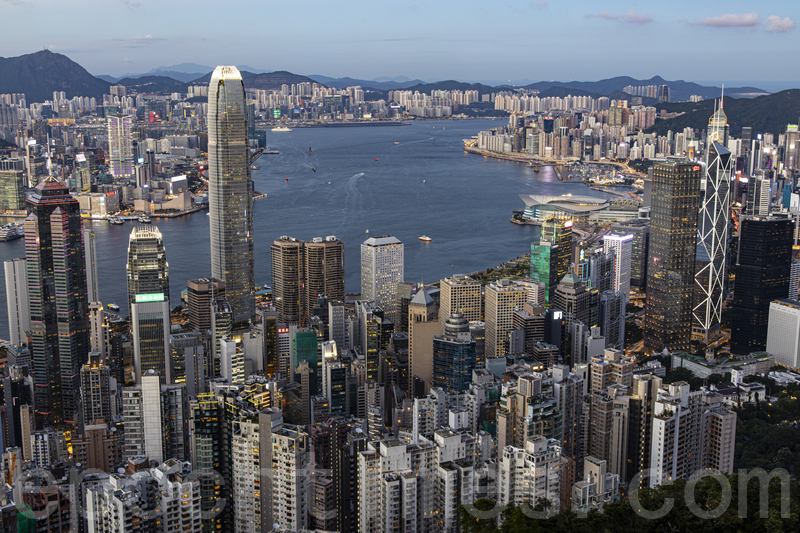 著名三大信貸評級機構之一的惠譽國際，大幅下調香港今年經濟增長預測，由原先的3%調低至1.5%。資料圖片。（陳仲明／大紀元）