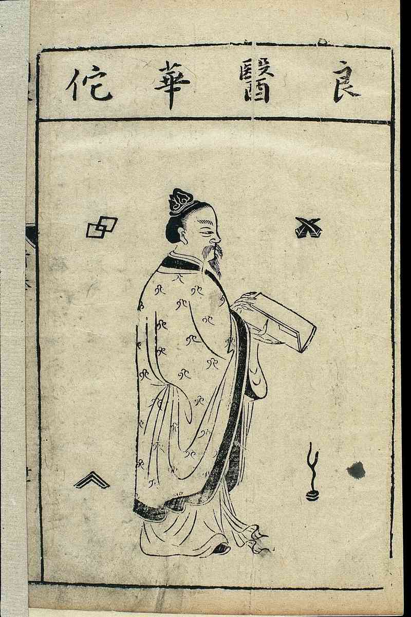 華佗像。（公有領域）